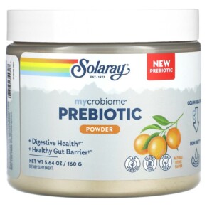Thực phẩm bổ sung Solaray Mycrobiome Prebiotic Powder Natural Citrus 5.64 oz (160 g) 076280355307