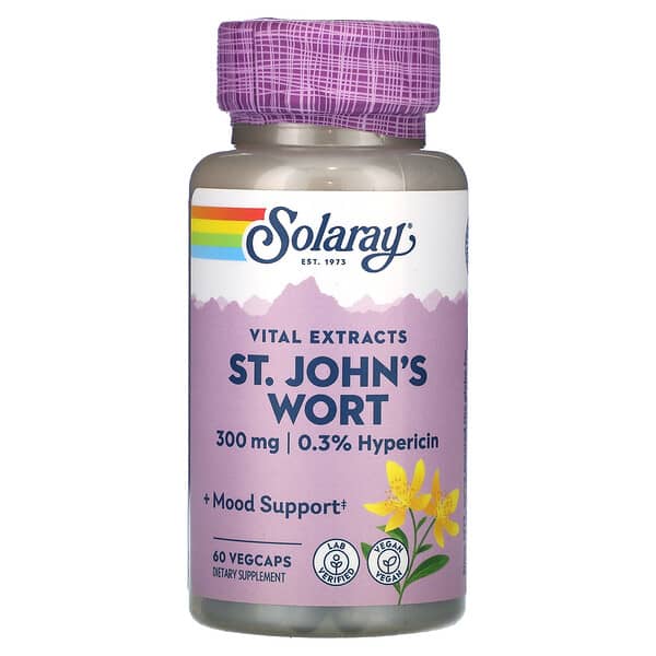 Solaray Vital Extracts St, John's Wort 300 mg 60 viên 076280037753