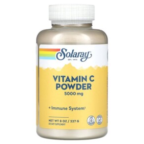 Thực phẩm bổ sung Solaray Vitamin C Powder 5.000 mg 8 oz (227 g) 076280044959