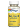 Thực phẩm bổ sung Solaray Zinc Copper with Kelp & Pumpkin Seed 100 VegCaps 076280471052