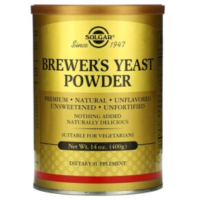 Thực phẩm bổ sung Solgar Brewer's Yeast Powder 14 oz (400 g) 033984003804
