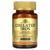 Thực phẩm bổ sung Solgar Chelated Iron 100 Tablets 033984006805