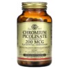 Thực phẩm bổ sung Solgar Chromium Picolinate 200 mcg 180 Vegetable Capsules 033984008670