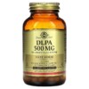 Thực phẩm bổ sung Solgar DLPA DL-Phenylalanine Free Form 500 mg 100 Vegetable Capsules 033984010116