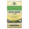 Thực phẩm bổ sung Solgar EarthSource Food Fermented Koji Iron 27 mg 30 Vegetable Capsules 033984005341