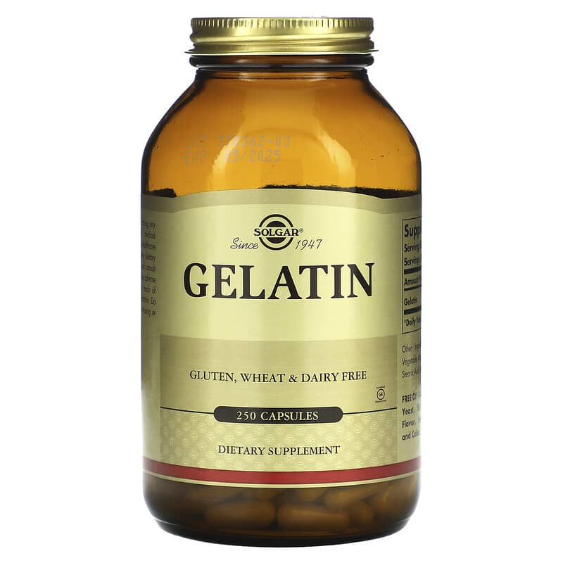 Viên uống Solgar Gelatin 250 viên của Solgar 10 solgar gelatin 250 capsules 14420 033984012417