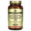 Thực phẩm bổ sung Solgar Glucosamine Hyaluronic Acid Chondroitin MSM 120 Tablets 033984013179