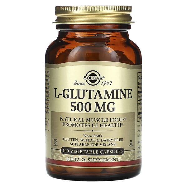 Solgar L-Glutamine 500 mg 100 viên chay 5 Solgar L-Glutamine 500 mg 100 viên chay 033984013216