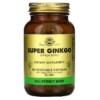 Viên uống Solgar Super Ginkgo 120 viên thực vật 5 Thực phẩm bổ sung Solgar Super Ginkgo 120 Vegetable Capsules 033984039155