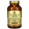 Thực phẩm bổ sung Solgar Vitamin C with Rose Hips 1.500 mg 90 Tablets 033984024205