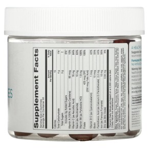 Viên uống đa vitamin Solumeve dạng gummy không gelatine hương nho 100 viên cho người ăn chay 3 Thành phần vi chất của Solumeve Multi-Vitamin Gummies Gelatin Free Grape Flavor 100 Vegetarian Gummies 898220014453