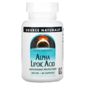 Thực phẩm bổ sung Source Naturals Alpha Lipoic Acid 300 mg 60 Capsules 021078017646