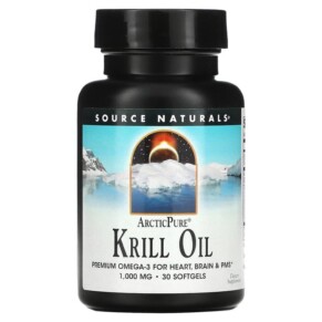 Thực phẩm bổ sung Source Naturals ArcticPure Krill Oil 1.000 mg 30 Softgels 021078025573