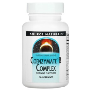 Thực phẩm bổ sung Source Naturals Coenzymate B Complex Orange 60 Lozenges 021078002758