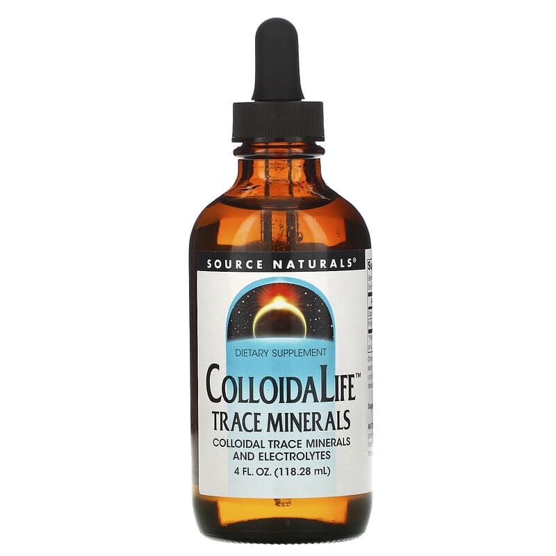 Source Naturals ColloidaLife Khoáng Chất Vi Lượng 4 fl oz (118.28 ml) 10 source naturals colloidalife trace minerals 4 fl oz 118 28 ml 1062 021078003533