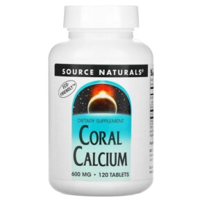 Thực phẩm bổ sung Source Naturals Coral Calcium 300 mg 120 Tablets 021078015635