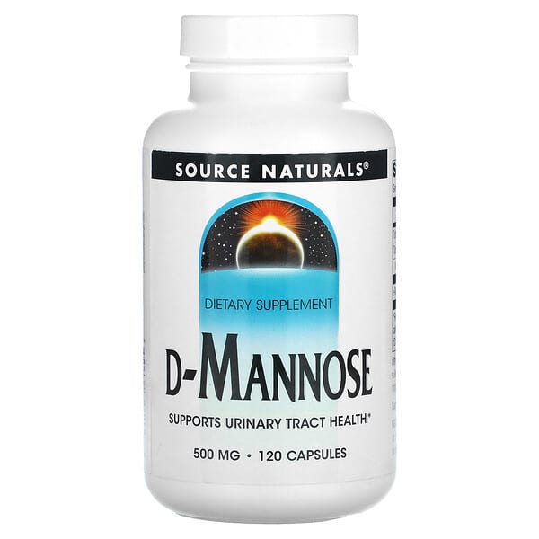 Source Naturals D-Mannose 500 mg 120 viên 021078021995