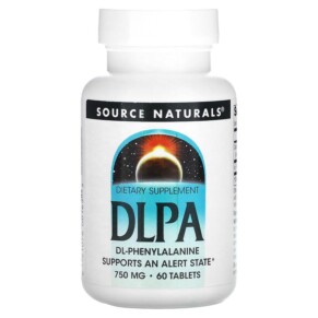 Thực phẩm bổ sung Source Naturals DLPA 750 mg 60 Tablets 021078001652