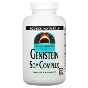 Thực phẩm bổ sung Source Naturals Genistein Soy Complex 1.000 mg 120 Tablets 021078000501