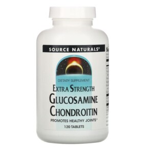 Thực phẩm bổ sung Source Naturals Glucosamine Chondroitin Extra Strength 120 Tablets 021078013822