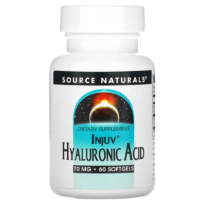 Thực phẩm bổ sung Source Naturals Injuv Hyaluronic Acid 70 mg 60 Softgels 021078015505