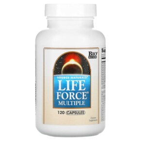 Thực phẩm bổ sung Source Naturals Life Force Multiple 120 Capsules 021078014225