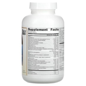 Thành phần vi chất của Source Naturals Life Force Multiple No Iron 180 Capsules 021078014928