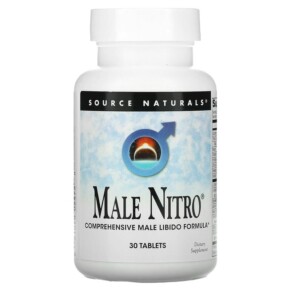 Thực phẩm bổ sung Source Naturals Male Nitro 30 Tablets 021078024750