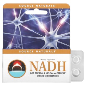 Thực phẩm bổ sung Source Naturals NADH 20 mg 30 Lozenges 021078021506