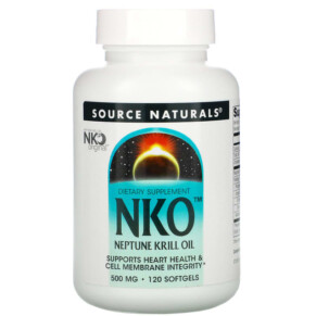 Thực phẩm bổ sung Source Naturals NKO Neptune Krill Oil 500 mg 120 Softgels 021078024262