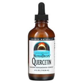 Thực phẩm bổ sung Source Naturals NutraDrops Quercetin 4 fl oz (118.28 ml) 021078015239