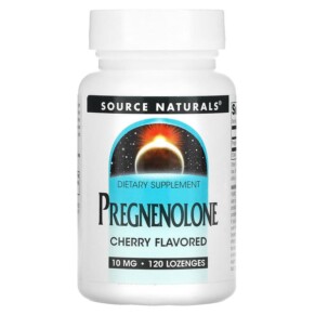 Thực phẩm bổ sung Source Naturals Pregnenolone Cherry 10 mg 120 Lozenges 021078006725