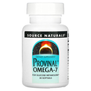 Thực phẩm bổ sung Source Naturals Provinal Omega-7 30 Softgels 021078025504