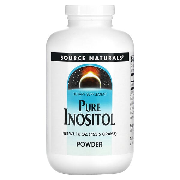 Source Naturals Pure Inositol Powder 16 oz 453,6 g 021078018377