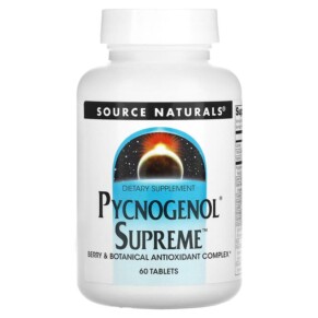 Thực phẩm bổ sung Source Naturals Pycnogenol Supreme 60 Tablets 021078022206