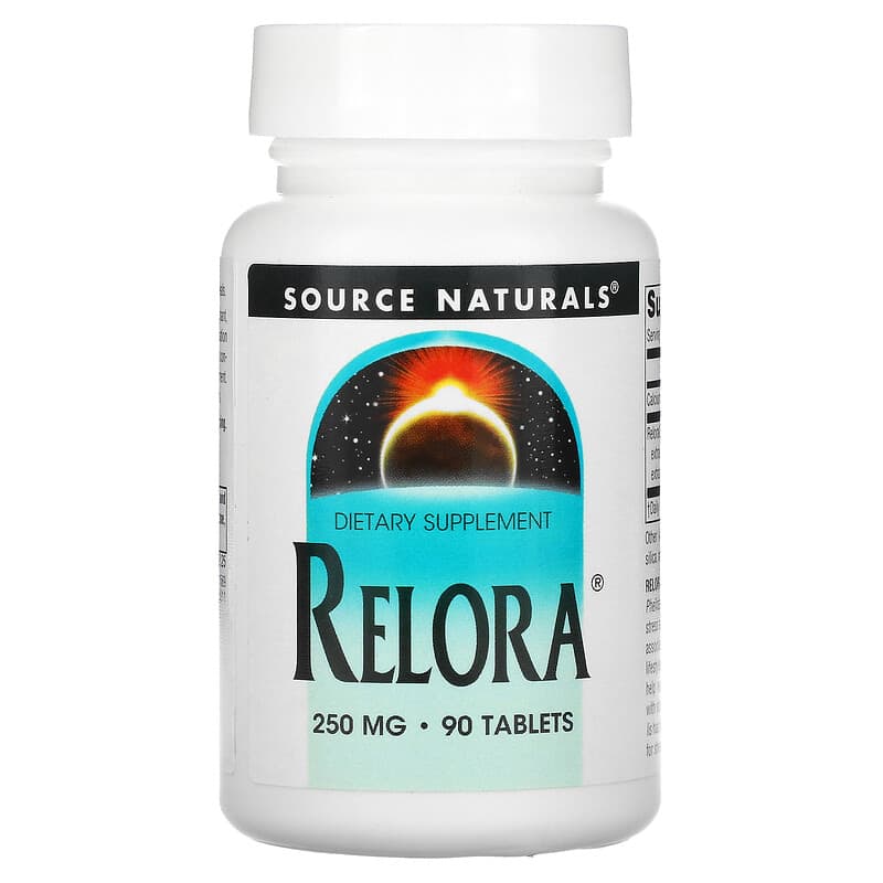 Viên uống giảm căng thẳng Source Naturals Relora 250 mg 90 viên 10 source naturals relora 250 mg 90 tablets 1405 021078015697