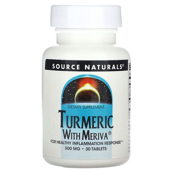 Source Naturals Turmeric With Meriva 500 mg 30 viên 021078024194
