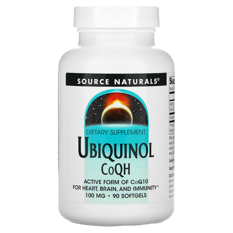 Source Naturals Ubiquinol CoQH 100 mg 90 viên nang mềm 10 source naturals ubiquinol coqh 100 mg 90 softgels 19158 021078021438