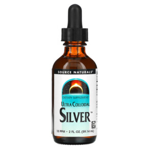 Thực phẩm bổ sung Source Naturals Ultra Colloidal Silver 10 PPM 2 fl oz (59.14 ml) 021078002208