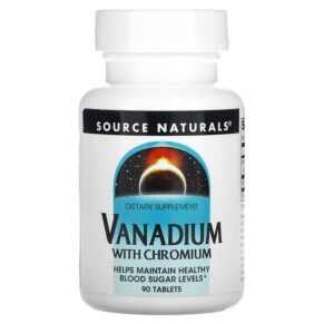 Thực phẩm bổ sung Source Naturals Vanadium with Chromium 90 Tablets 021078018353