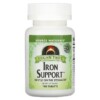 Thực phẩm bổ sung Source Naturals Vegan True Iron Support 180 Tablets 021078025924