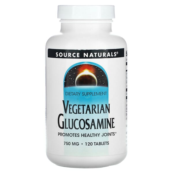 Source Naturals Vegetarian Glucosamine 750 mg 120 viên 10 source naturals vegetarian glucosamine 750 mg 120 tablets 1478 021078018254