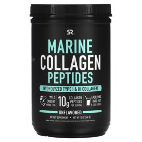 Thực phẩm bổ sung Sports Research Marine Collagen Peptides Unflavored 12 oz (340 g) 023249010814