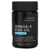 Thực phẩm bổ sung Sports Research Omega-3 Fish Oil Triple Strength 30 Softgels 023249091523
