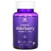 Thực phẩm bổ sung Sports Research Organic Elderberry Vitamin C + Zinc Natural Berry 60 Gummies 023249013495