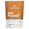 Thực phẩm bổ sung Sprout Living Epic Protein Organic Plant Protein + Superfoods Chocolate Maca 1 lb (456 g) 852457007060