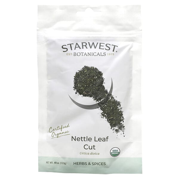 Starwest Botanicals Nettle Leaf Cut 0,49 oz 13,9 g 767963155726