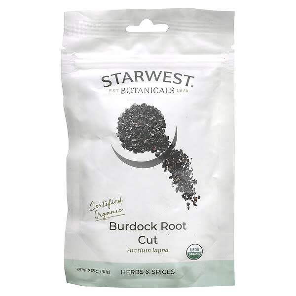 Starwest Botanicals Organic Burdock Root Cut 2,65 oz 75,1 g 767963155696