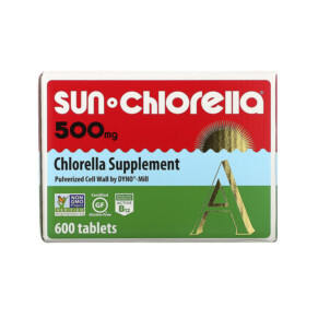 Thực phẩm bổ sung Sun Chlorella Chlorella 500 mg 600 Tablets 029918015128