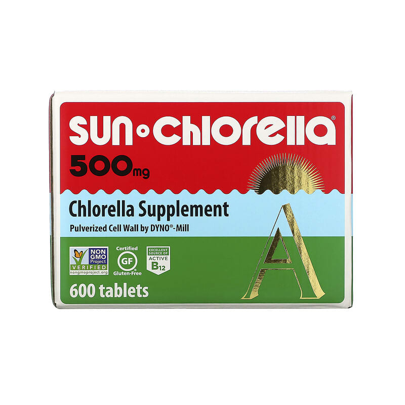 Viên uống tảo Sun Chlorella 500 mg 600 viên của Sun Chlorella 10 sun chlorella chlorella 500 mg 600 tablets 18697 029918015128